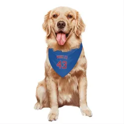 Chicago Cubs Dan Winkler Royal Pet Bandana for Dog & Cat