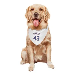Chicago Cubs Dan Winkler White Pet Bandana for Dog & Cat