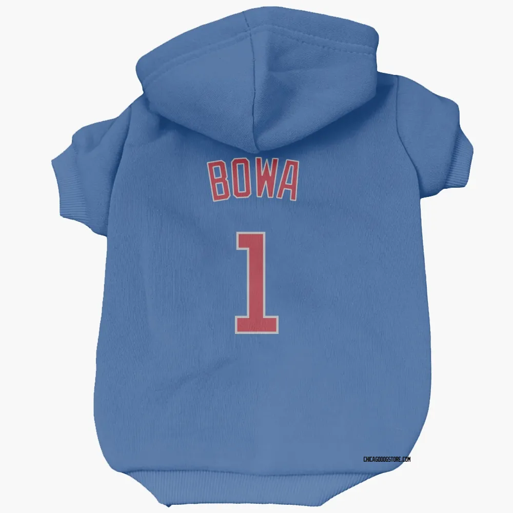 Chicago Cubs Larry Bowa Royal Pet Hoodie for Dog & Cat