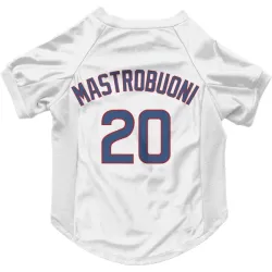 Chicago Cubs Miles Mastrobuoni White Pet Jersey for Dog & Cat
