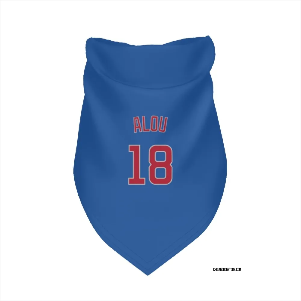 Chicago Cubs Moises Alou Royal Pet Bandana for Dog & Cat