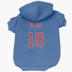 Chicago Cubs Moises Alou Royal Pet Hoodie for Dog & Cat