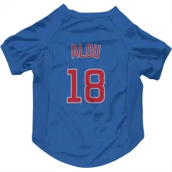 Chicago Cubs Moises Alou Royal Pet Jersey for Dog & Cat