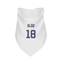 Chicago Cubs Moises Alou White Pet Bandana for Dog & Cat