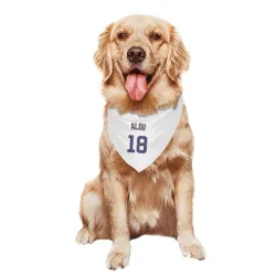 Chicago Cubs Moises Alou White Pet Bandana for Dog & Cat