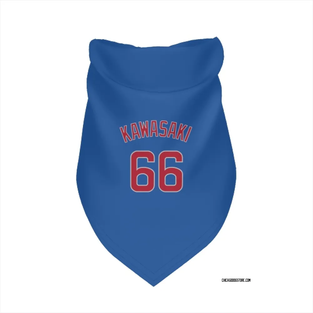 Chicago Cubs Munenori Kawasaki Royal Pet Bandana for Dog & Cat