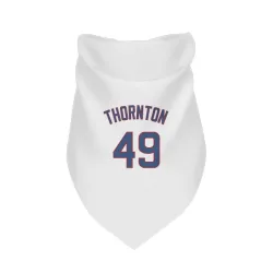 Chicago Cubs Trent Thornton White Pet Bandana for Dog & Cat