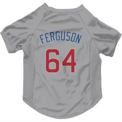 Chicago Cubs Tyler Ferguson Gray Pet Jersey for Dog & Cat
