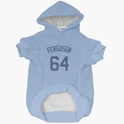 Chicago Cubs Tyler Ferguson Light Blue Pet Hoodie for Dog & Cat