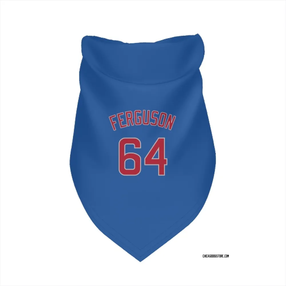 Chicago Cubs Tyler Ferguson Royal Pet Bandana for Dog & Cat