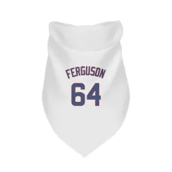 Chicago Cubs Tyler Ferguson White Pet Bandana for Dog & Cat